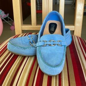 Blue suede Jones New York
Size 10m